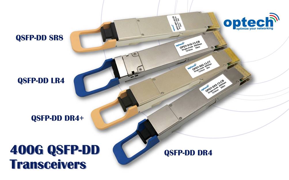 400G QSFP-DD transceivers