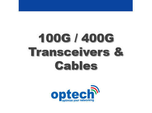 100G/400G High Speed Optical Transceivers and Cables