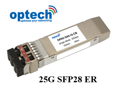 Read more about the article 25G SFP28 ER Optical Transceiver