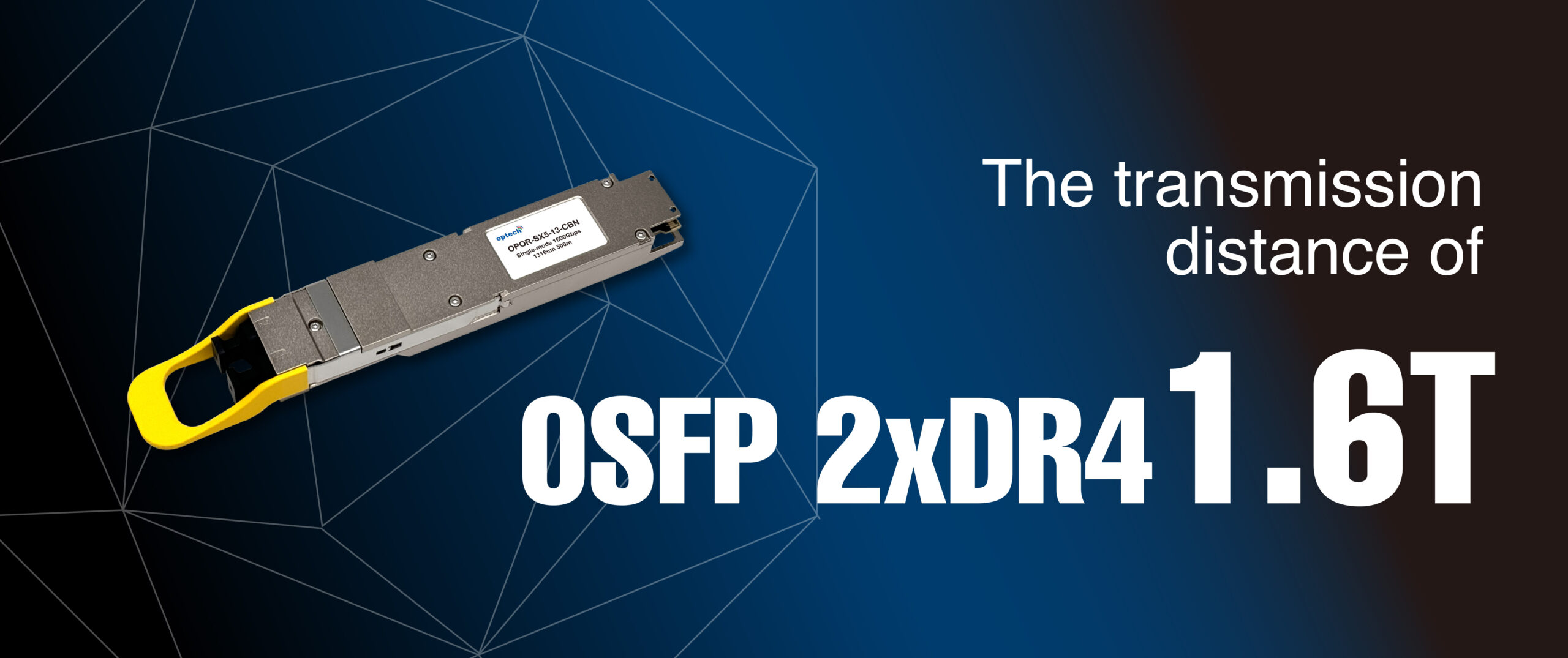 You are currently viewing What is the Transmission Distance of OSFP-1.6T-2xDR4?